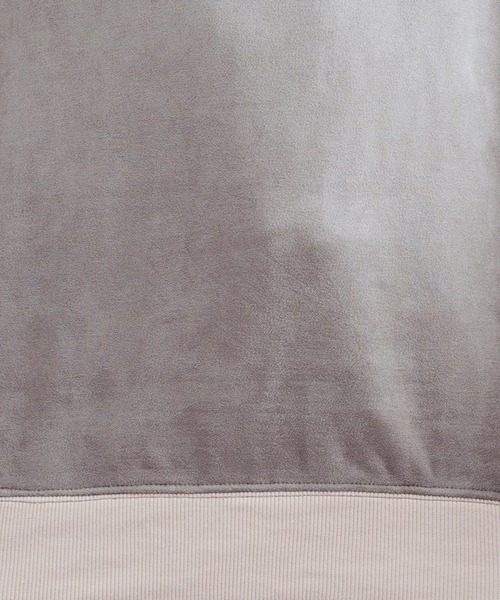 epnok（エプノック）の「スウェードフリーススウェット（スウェット・メンズ・グレイッシュベージュ/オレンジ・MEDIUM/LARGE）」の15枚目の写真