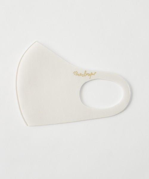 one after another NICE CLAUP（ワンアフターアナザーナイスクラップ）の「美白マスク【ゴールドロゴ】（その他小物・レディース・サックスブルー/ピンク/アイボリー/ベビーピンク/ミント・SMALL/MEDIUM）」の11枚目の写真