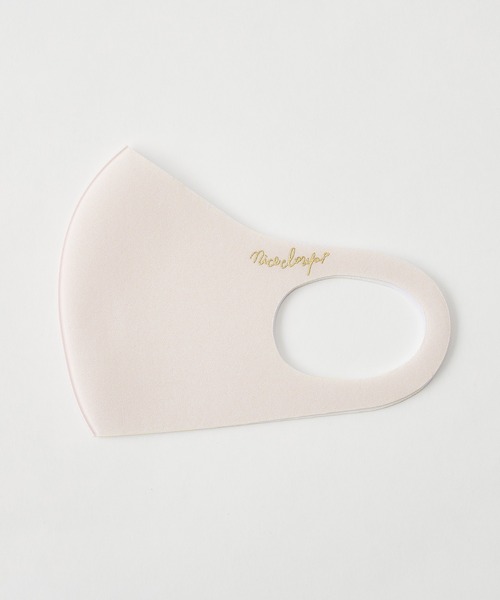 one after another NICE CLAUP（ワンアフターアナザーナイスクラップ）の「美白マスク【ゴールドロゴ】（その他小物・レディース・サックスブルー/ピンク/アイボリー/ベビーピンク/ミント・SMALL/MEDIUM）」の12枚目の写真