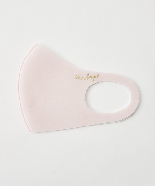 one after another NICE CLAUP（ワンアフターアナザーナイスクラップ）の「美白マスク【ゴールドロゴ】（その他小物・レディース・サックスブルー/ピンク/アイボリー/ベビーピンク/ミント・SMALL/MEDIUM）」の8枚目の写真