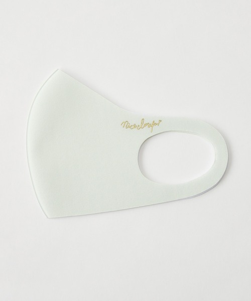 one after another NICE CLAUP（ワンアフターアナザーナイスクラップ）の「美白マスク【ゴールドロゴ】（その他小物・レディース・サックスブルー/ピンク/アイボリー/ベビーピンク/ミント・SMALL/MEDIUM）」の9枚目の写真