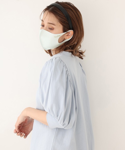 one after another NICE CLAUP（ワンアフターアナザーナイスクラップ）の「美白マスク【ゴールドロゴ】（その他小物・レディース・サックスブルー/ピンク/アイボリー/ベビーピンク/ミント・SMALL/MEDIUM）」の15枚目の写真