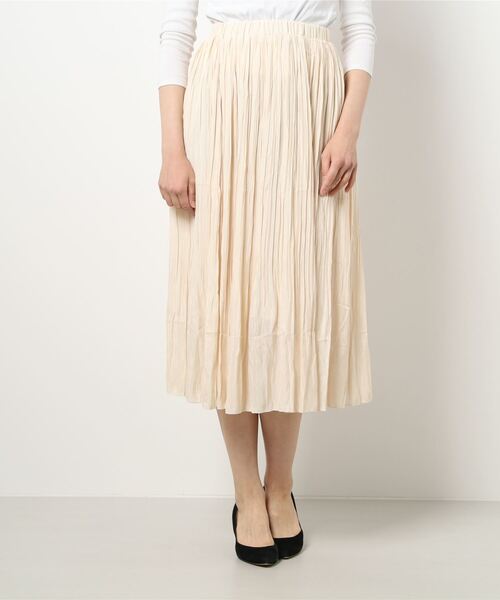 Clice de Paris(クリシェドゥパリス)の「K/ふんわりプリーツSK(スカート・レディース・アイボリー/ピンク/ミント・ONESIZE)」の6枚目の写真