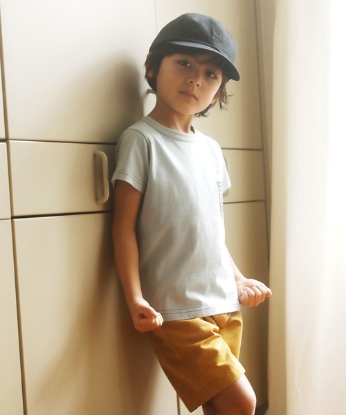 D.fesense（ディーフェセンス）の「メッシュロゴキャップ（キャップ・キッズ・ブラック/ベージュ・FREE）」の6枚目の写真