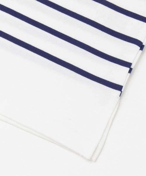 URBAN RESEARCH DOORS（アーバンリサーチドアーズ）の「パネルボーダーボートネックカットソー（Tシャツ/カットソー・レディース・ブラック/ベージュ/ロイヤルブルー・ONE）」の7枚目の写真