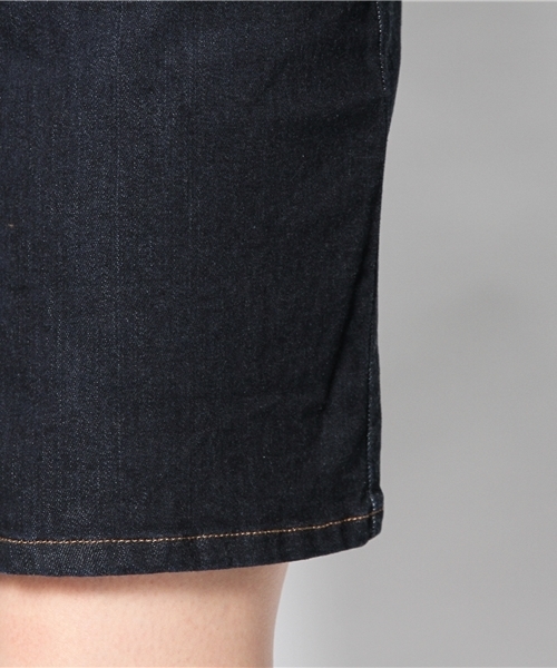 Heather（ヘザー）の「フラップポケットデニムスカート  554820（デニムスカート・レディース・ブルー/ワンウォッシュ・SMALL/MEDIUM）」の11枚目の写真