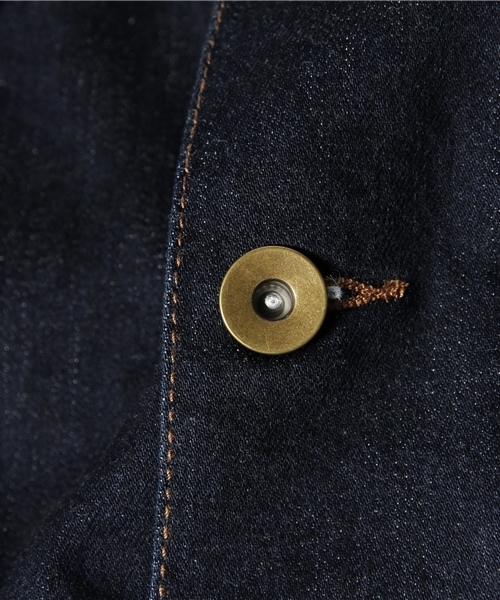 Heather（ヘザー）の「フラップポケットデニムスカート  554820（デニムスカート・レディース・ブルー/ワンウォッシュ・SMALL/MEDIUM）」の4枚目の写真