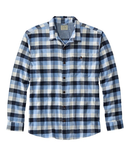メンズ ビーンフレックス オールシーズン フランネル シャツ トラディショナル フィット ゆったりフィット 長袖 米国フィット レギュラー シャツ ブラウス L L Bean エルエルビーン のファッション通販 Zozotown