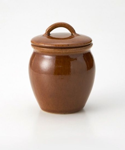 GEORGE'S（ジョージズ）の「益子焼の丸壷 大（キッチンツール・レディース・ホワイト/ブラウン/ブルー・FREE）」の6枚目の写真