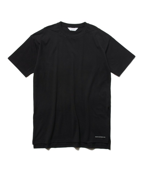 MSML(エムエスエムエル)の「SIDE SLIT SHORT SLEEVE TEE(Tシャツ/カットソー・メンズ・ブラック/チャコールグレー/ホワイト・S/L/M)」の17枚目の写真