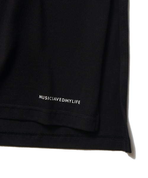 MSML(エムエスエムエル)の「SIDE SLIT SHORT SLEEVE TEE(Tシャツ/カットソー・メンズ・ブラック/チャコールグレー/ホワイト・S/L/M)」の19枚目の写真