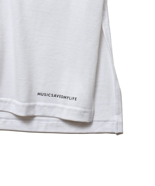 MSML(エムエスエムエル)の「SIDE SLIT SHORT SLEEVE TEE(Tシャツ/カットソー・メンズ・ブラック/チャコールグレー/ホワイト・S/L/M)」の14枚目の写真