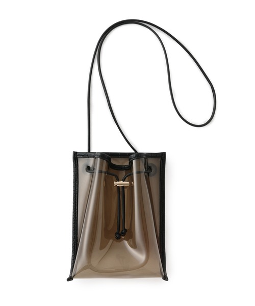 ROPE' PICNIC（ロペピクニック）の「クロコ型押しコンビクリアミニショルダーバッグ（ショルダーバッグ・レディース・ブラック/ブラウン/ブルー・FREE）」の11枚目の写真