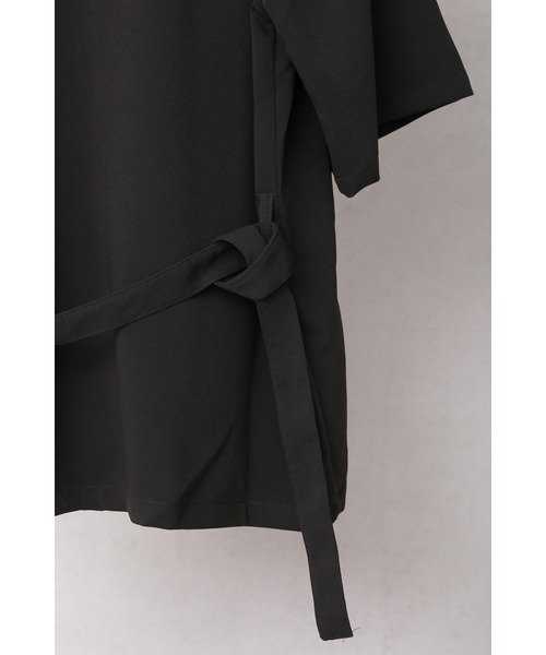 CREARE -LINO-(クレアーレリノ)の「ポリストレッチ テーラーシャツジャケット<セットアップ可>(テーラードジャケット・メンズ・カーキ/グレイッシュベージュ/サックスブルー/ブラック/ベージュ系その他・M/L)」の6枚目の写真