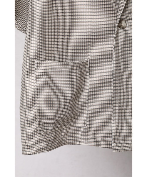 CREARE -LINO-(クレアーレリノ)の「ポリストレッチ テーラーシャツジャケット<セットアップ可>(テーラードジャケット・メンズ・カーキ/グレイッシュベージュ/サックスブルー/ブラック/ベージュ系その他・M/L)」の19枚目の写真