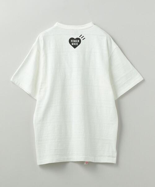 HUMAN MADE（ヒューマンメード）の「HUMAN MADE（ヒューマン メイド）T-SHIRT 2108■■■（Tシャツ/カットソー・メンズ・ホワイト/ブラック・SMALL/LARGE/MEDIUM/X-LARGE）」の10枚目の写真