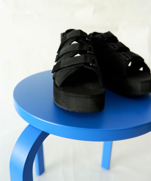 MANASTASH（マナスタッシュ）の「MANASTASH/マナスタッシュ　WS CLIFTY PLATFORM SANDAL　プラットフォームサンダル（サンダル・レディース・ブラック/ベージュ/マルチ/その他・38/36/37）」の22枚目の写真