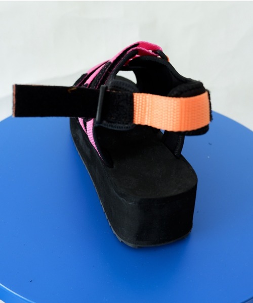 MANASTASH（マナスタッシュ）の「MANASTASH/マナスタッシュ　WS CLIFTY PLATFORM SANDAL　プラットフォームサンダル（サンダル・レディース・ブラック/ベージュ/マルチ/その他・38/36/37）」の19枚目の写真