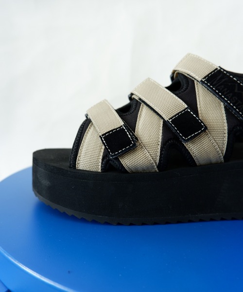 MANASTASH（マナスタッシュ）の「MANASTASH/マナスタッシュ　WS CLIFTY PLATFORM SANDAL　プラットフォームサンダル（サンダル・レディース・ブラック/ベージュ/マルチ/その他・38/36/37）」の20枚目の写真