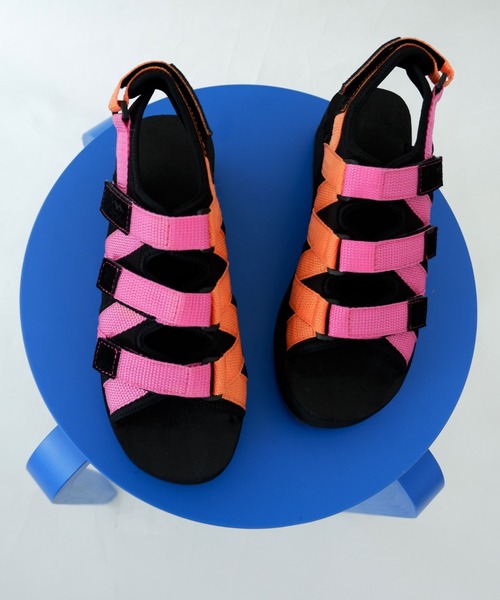 MANASTASH（マナスタッシュ）の「MANASTASH/マナスタッシュ　WS CLIFTY PLATFORM SANDAL　プラットフォームサンダル（サンダル・レディース・ブラック/ベージュ/マルチ/その他・38/36/37）」の18枚目の写真