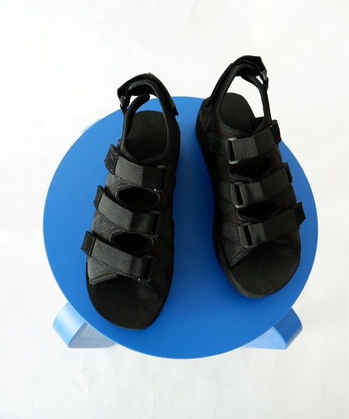 MANASTASH（マナスタッシュ）の「MANASTASH/マナスタッシュ　WS CLIFTY PLATFORM SANDAL　プラットフォームサンダル（サンダル・レディース・ブラック/ベージュ/マルチ/その他・38/36/37）」の11枚目の写真