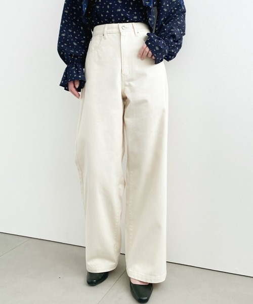 セール】【累計販売枚数2万枚突破！】デニム＆ツイルハイウェスト