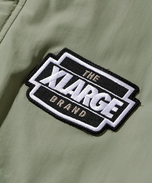 XLARGE(エクストララージ)の「NYLON PUFFER JACKET(ナイロンジャケット・メンズ・ブルー/ブラウン/ブラック/カーキ・S/L/XL/M)」の10枚目の写真