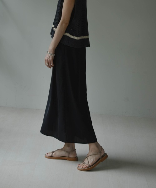 muure（ミュール）の「シンプルキャミワンピース（ワンピース・レディース・ブラック/ベージュ/グリーン・FREE）」の11枚目の写真