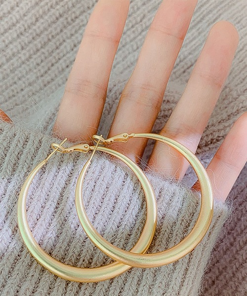 juweel（ユウェル）の「幾何学デザインピアス（12タイプ）（ピアス（両耳用）・レディース・H/F/G/D/E/A/L/B/I/J/K/C・FREE）」の4枚目の写真