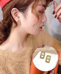 juweel | 幾何学デザインピアス(12タイプ)(ピアス(両耳用))