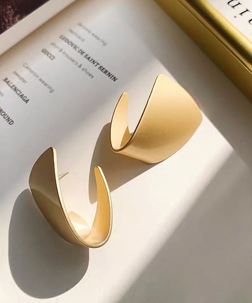 juweel（ユウェル）の「幾何学デザインピアス（12タイプ）（ピアス（両耳用）・レディース・H/F/G/D/E/A/L/B/I/J/K/C・FREE）」の12枚目の写真