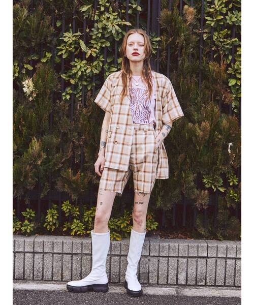 jouetie（ジュエティ）の「Hippieゼブラロゴ Tシャツ（Tシャツ/カットソー・レディース・ピンク/ブラック/アイボリー・MEDIUM）」の15枚目の写真