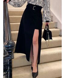 RESEXXY | 配色ベルトレイヤードスカート(スカート)