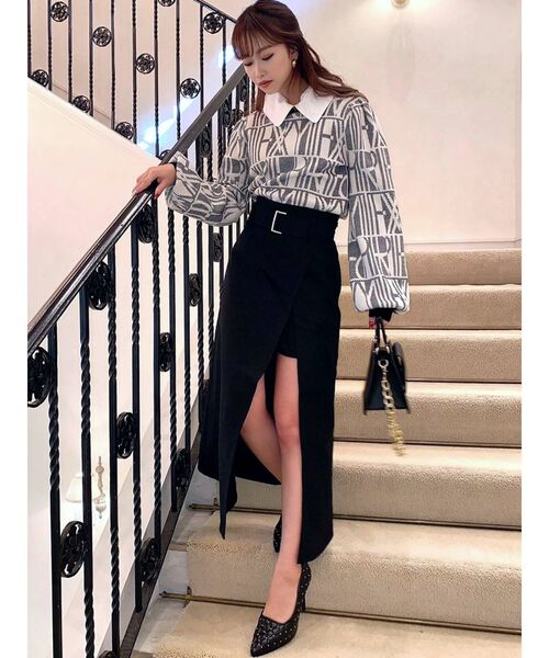 RESEXXY(リゼクシー)の「配色ベルトレイヤードスカート(スカート・レディース・ブラック/ブラウン/グリーン・FREE)」の18枚目の写真