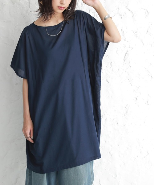 osharewalker（オシャレウォーカー）の「【廃盤】『チュニック×ペチワンピース2点SET』（ワンピース・レディース・モカ/ダークネイビー/テラコッタ・FREE）」の22枚目の写真