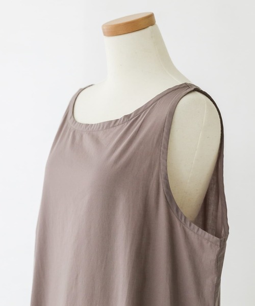 osharewalker（オシャレウォーカー）の「【廃盤】『チュニック×ペチワンピース2点SET』（ワンピース・レディース・モカ/ダークネイビー/テラコッタ・FREE）」の7枚目の写真