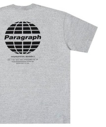 『paragraph/パラグラフ』CLASSIC COLOR T-SHIRT/バックプリント半袖Tシャツ
