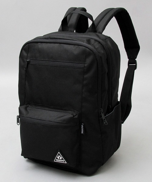 YAKPAK（ヤックパック）の「YAKPAK / ヤックパック / スクエアシルエット スタンダード バックパック / STANDARD DAYPACK / 抗菌ポケット付（バックパック/リュック・メンズ・ブラック・FREE）」の2枚目の写真