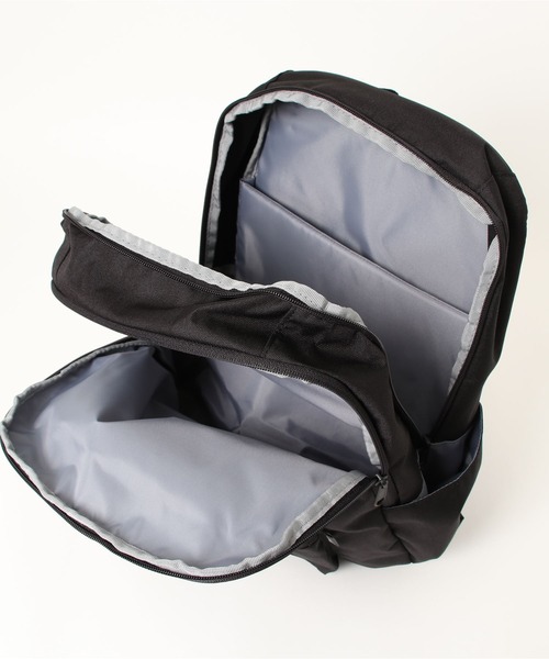 YAKPAK（ヤックパック）の「YAKPAK / ヤックパック / スクエアシルエット スタンダード バックパック / STANDARD DAYPACK / 抗菌ポケット付（バックパック/リュック・メンズ・ブラック・FREE）」の4枚目の写真