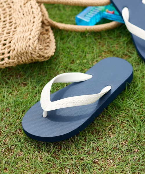 CIAOPANIC TYPY（チャオパニックティピー）の「【Hippobloo/ヒッポブルー】Kid'sビーチサンダル（サンダル・キッズ・ブラック/ダークグリーン/ピンク/インディゴブルー/ブルー/バイオレット/ネイビー/ブラウン・8/7）」の5枚目の写真