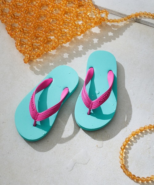 CIAOPANIC TYPY（チャオパニックティピー）の「【Hippobloo/ヒッポブルー】Kid'sビーチサンダル（サンダル・キッズ・ブラック/ダークグリーン/ピンク/インディゴブルー/ブルー/バイオレット/ネイビー/ブラウン・8/7）」の17枚目の写真