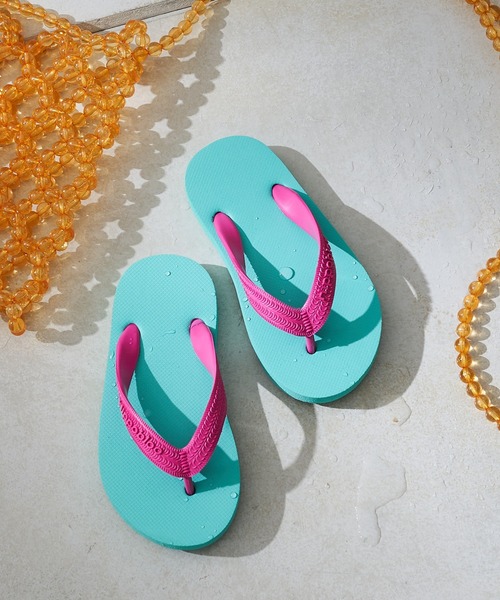 CIAOPANIC TYPY（チャオパニックティピー）の「【Hippobloo/ヒッポブルー】Kid'sビーチサンダル（サンダル・キッズ・ブラック/ダークグリーン/ピンク/インディゴブルー/ブルー/バイオレット/ネイビー/ブラウン・8/7）」の18枚目の写真