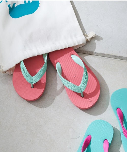 CIAOPANIC TYPY（チャオパニックティピー）の「【Hippobloo/ヒッポブルー】Kid'sビーチサンダル（サンダル・キッズ・ブラック/ダークグリーン/ピンク/インディゴブルー/ブルー/バイオレット/ネイビー/ブラウン・8/7）」の20枚目の写真