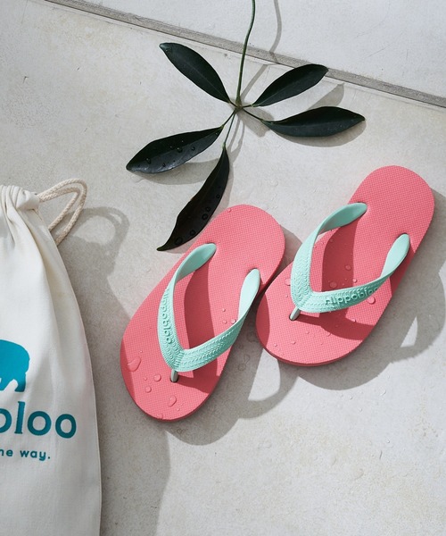 CIAOPANIC TYPY（チャオパニックティピー）の「【Hippobloo/ヒッポブルー】Kid'sビーチサンダル（サンダル・キッズ・ブラック/ダークグリーン/ピンク/インディゴブルー/ブルー/バイオレット/ネイビー/ブラウン・8/7）」の19枚目の写真