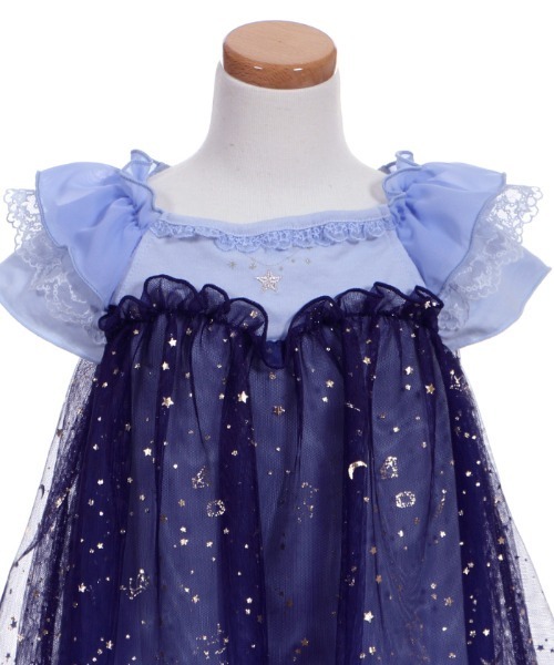 axes femme（アクシーズファム）の「星座柄グラデチュールＯＰ（ワンピース・キッズ・ネイビー/ピンク・LARGE/X-LARGE/XX-LARGE/MEDIUM/SMALL）」の6枚目の写真