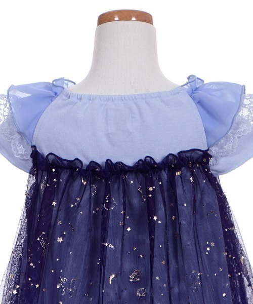 axes femme（アクシーズファム）の「星座柄グラデチュールＯＰ（ワンピース・キッズ・ネイビー/ピンク・LARGE/X-LARGE/XX-LARGE/MEDIUM/SMALL）」の10枚目の写真