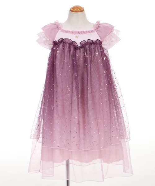 axes femme（アクシーズファム）の「星座柄グラデチュールＯＰ（ワンピース・キッズ・ネイビー/ピンク・LARGE/X-LARGE/XX-LARGE/MEDIUM/SMALL）」の14枚目の写真