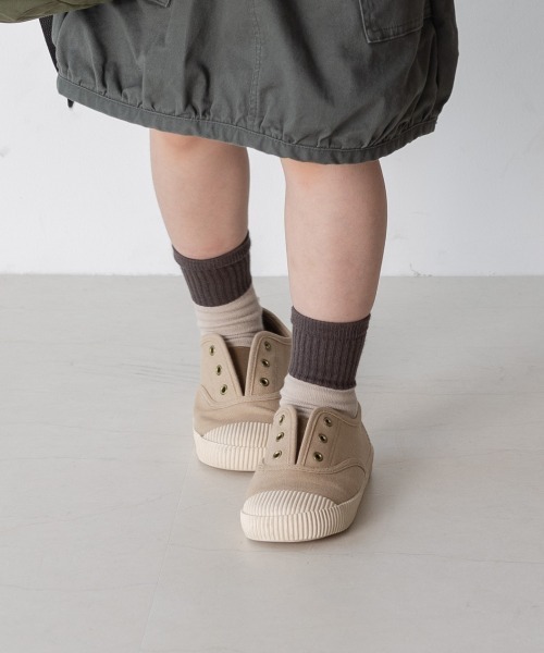 MAKE YOUR DAY（メイクユアデイ）の「ソックスセット（ソックス/靴下・キッズ・ベージュ/ブラウン/キャメル/グレイッシュブルー/チャコールグレー・24/12/15 /18/21）」の11枚目の写真