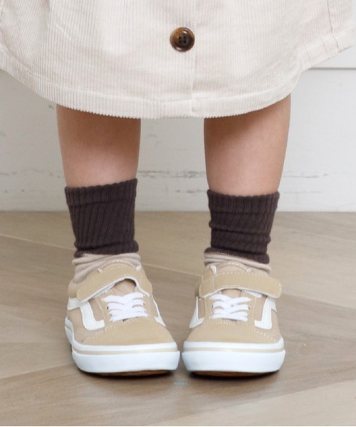 MAKE YOUR DAY（メイクユアデイ）の「ソックスセット（ソックス/靴下・キッズ・ベージュ/ブラウン/キャメル/グレイッシュブルー/チャコールグレー・24/12/15 /18/21）」の12枚目の写真