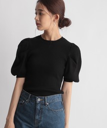 Andemiu | 【オーガニック】リブソデタックニット958488(ニット/セーター)